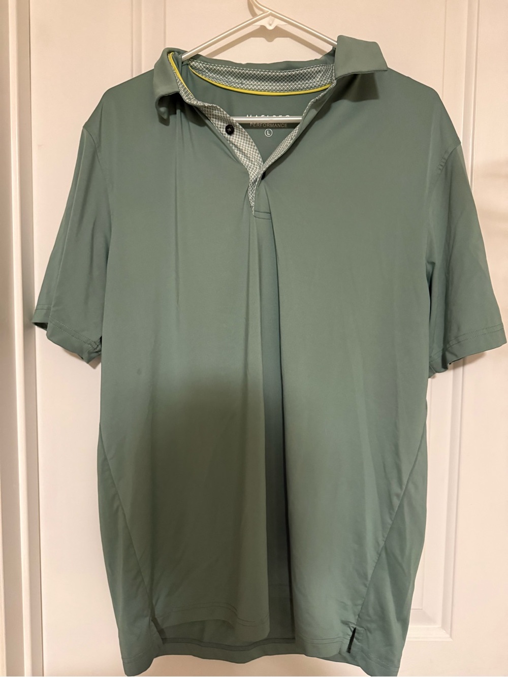 Performance Polo Shirt - Sage Green